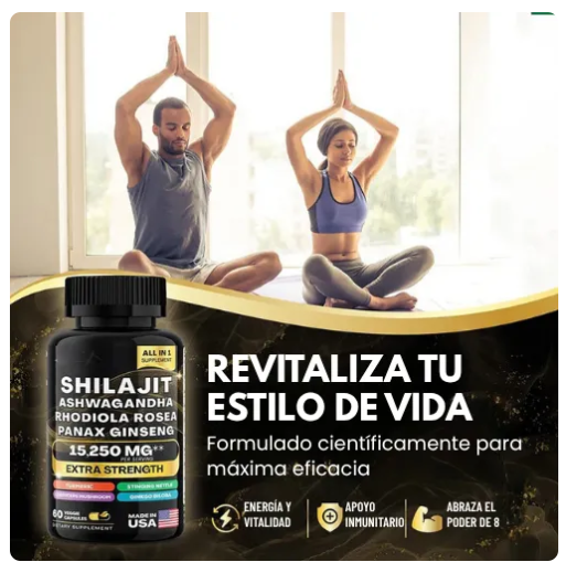 Más energía, vitalidad y rendimiento diario, sin pagar por adelantado